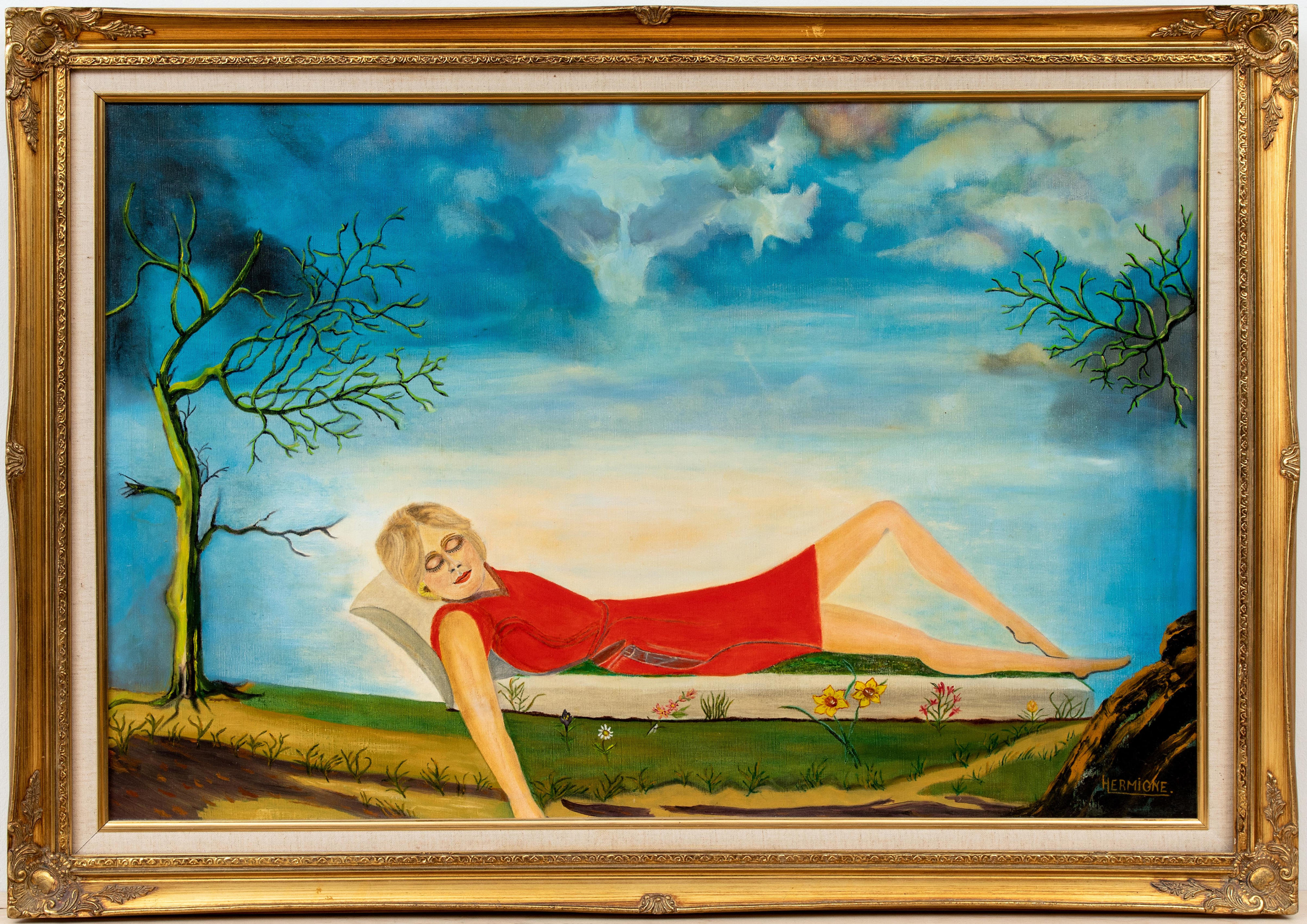 Pleasant Thoughts / Jacqui on a Plinth