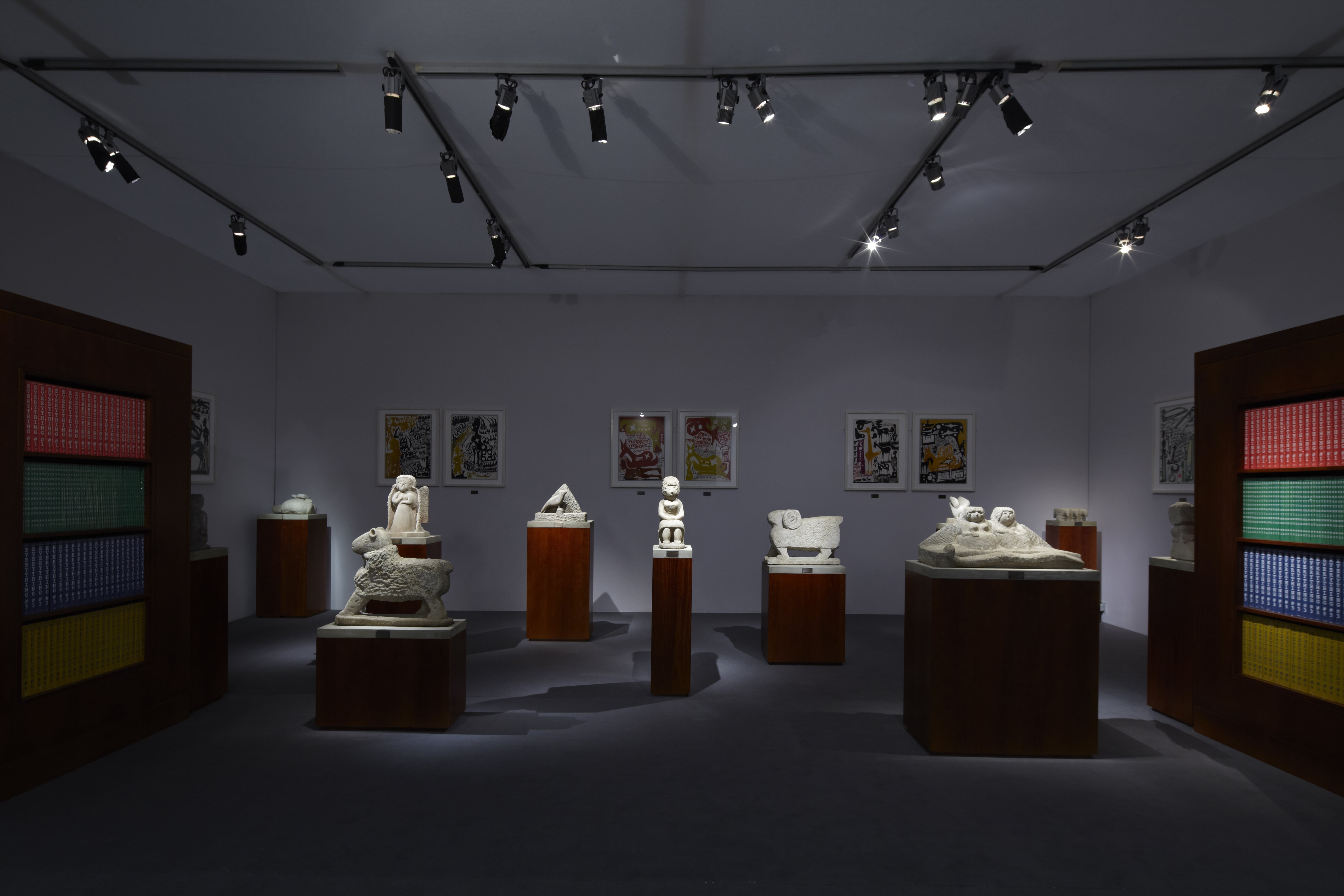 William Edmondson and Carlo Zinelli [Frieze Masters]